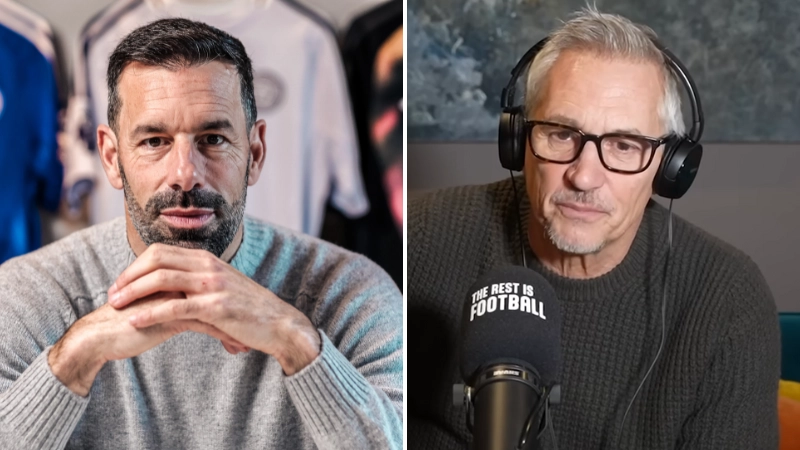 Gary Lineker shares what he's heard 'behind the scenes' about Ruud van Nistelrooy becoming Leicester manager