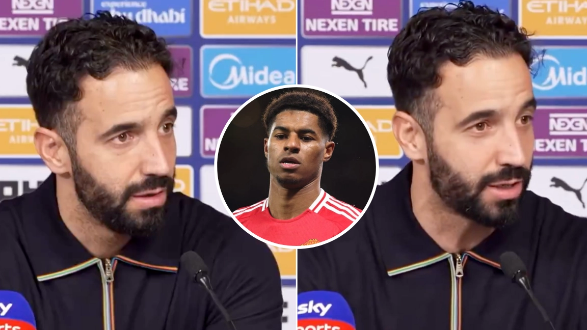 Ruben Amorim reveals real reason why Marcus Rashford was dropped for Manchester derby in astonishing press conference