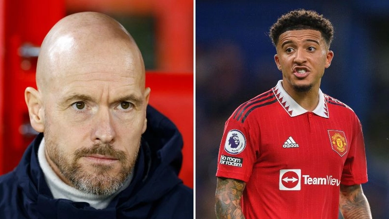 'Difficult period' - Ten Hag explains Sancho absence as Man Utd star returns from first-team hiatus
