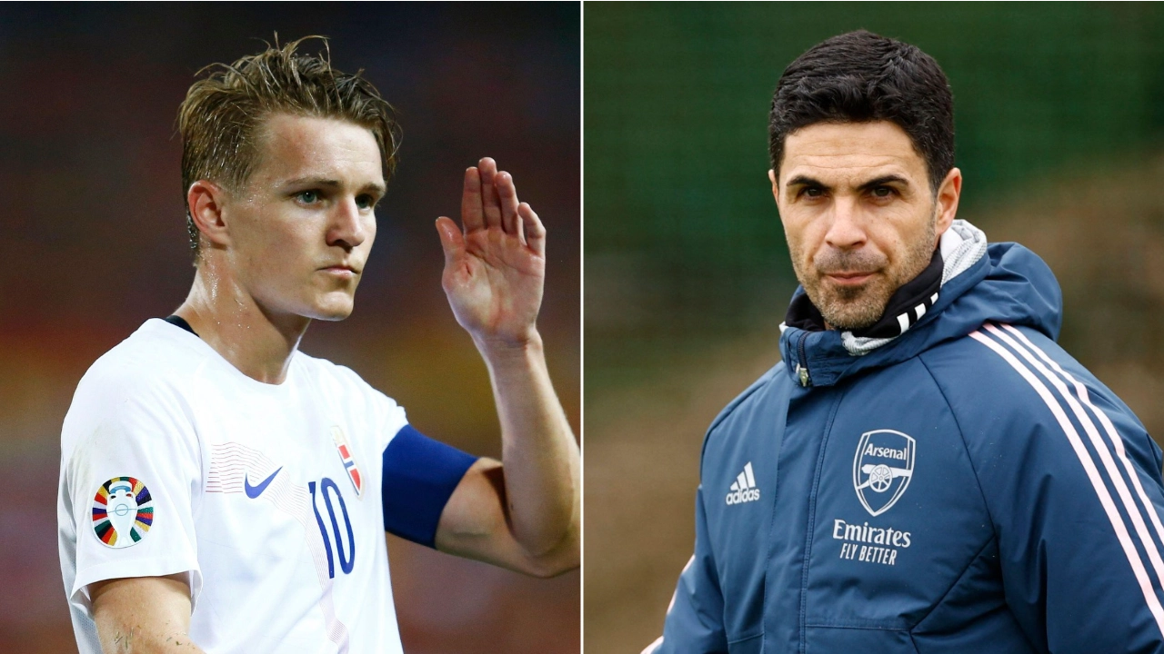 Arsenal star Martin Odegaard avoids serious injury after Rodri tackle