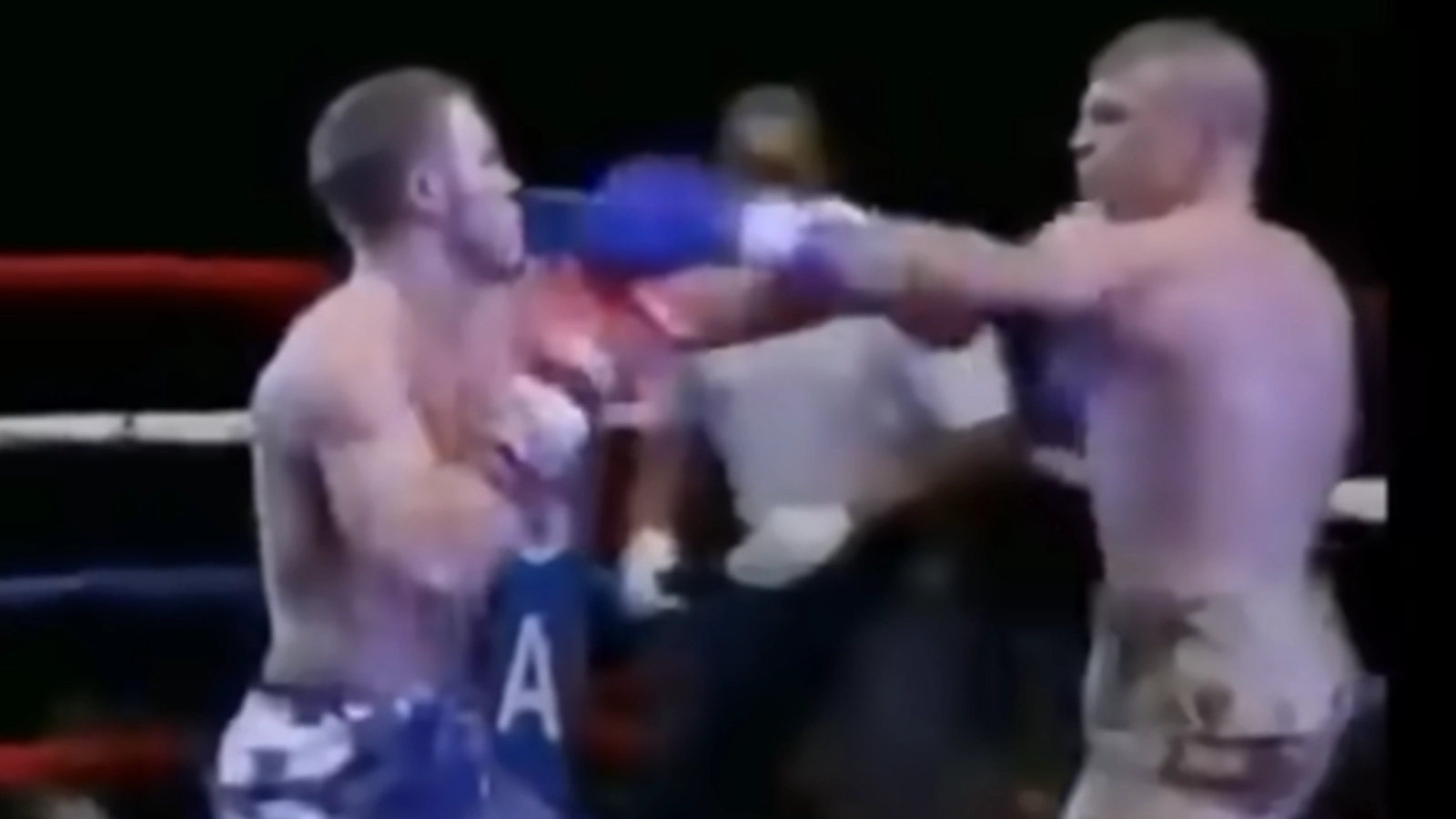 US Marine vs British SAS Soldier Boxing Fight Ends in Wild Knockout 