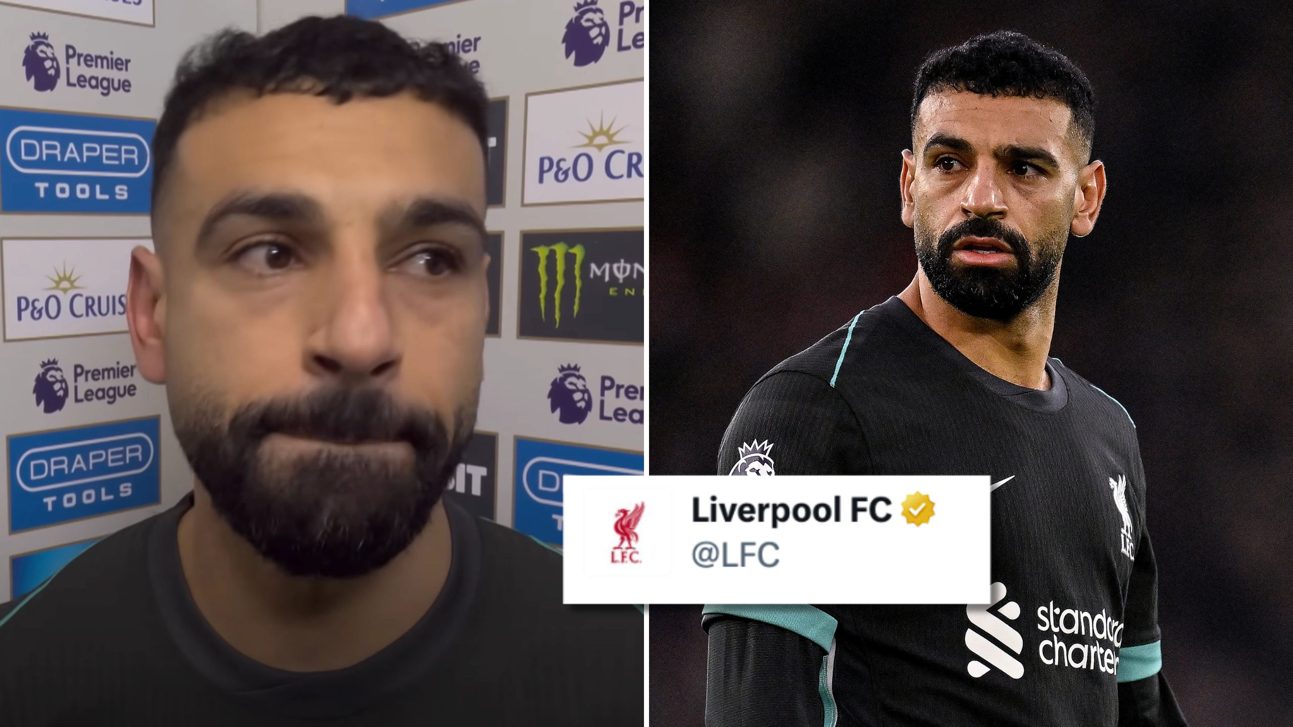 Liverpool fans in meltdown after seeing the club's first tweet since Mo Salah's contract bombshell