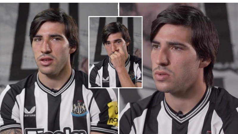 Newcastle fans impressed by Sandro Tonali's 'elite mentality' after first Newcastle interview