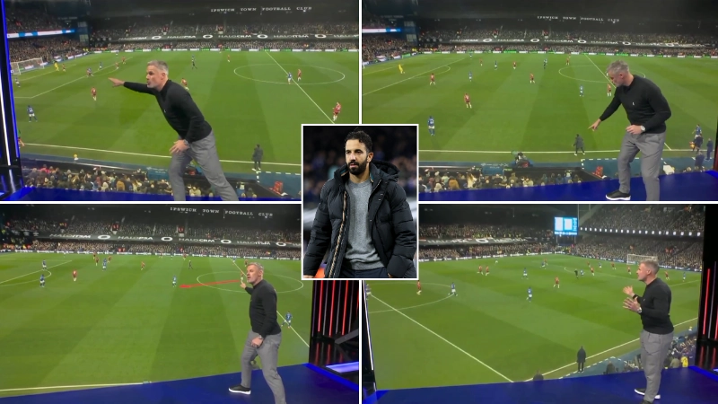 Jamie Carragher expertly breaks down what Ruben Amorim wants from his Man Utd players and it's must-watch analysis