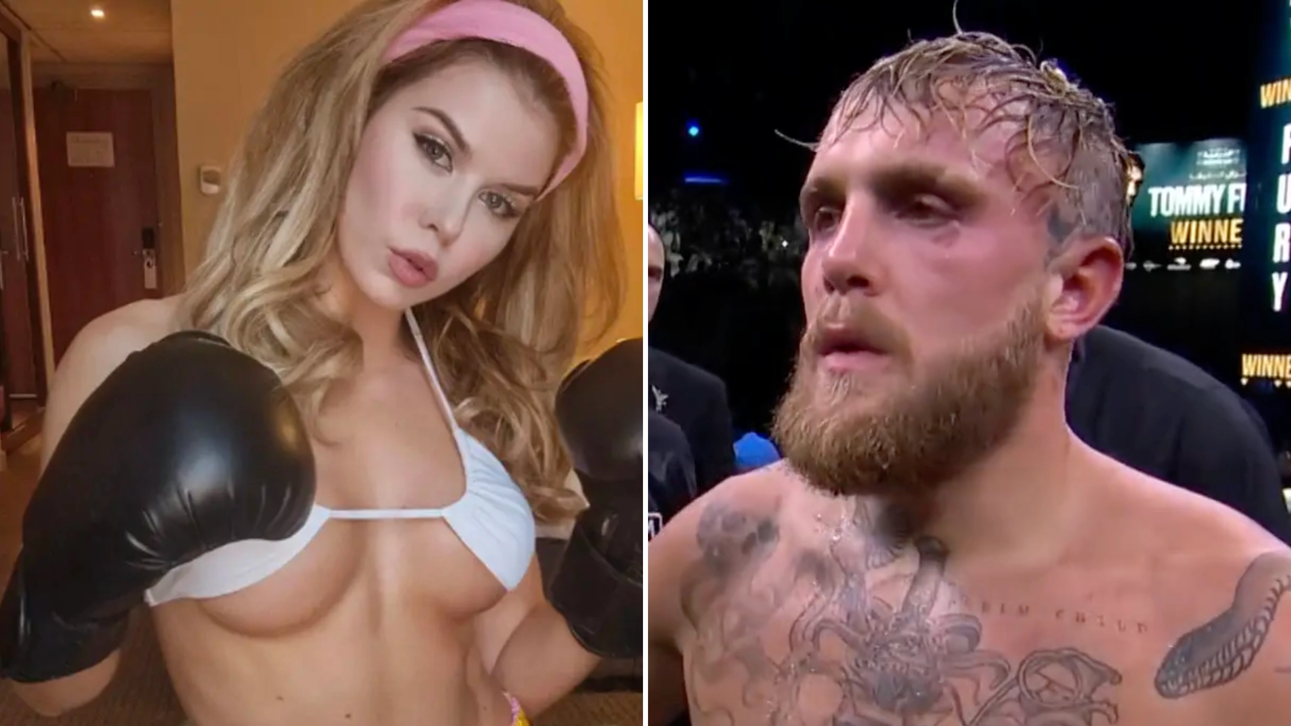OnlyFans star offers Jake Paul boxing lessons after Tommy Fury loss