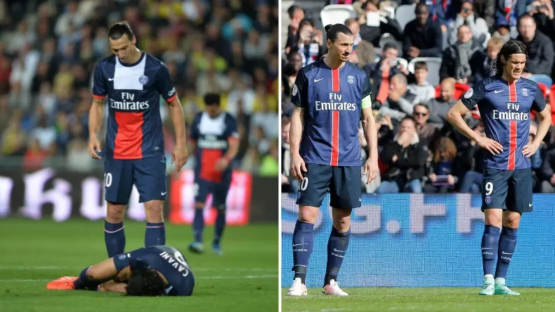 Edinson Cavani was one of four players Zlatan Ibrahimovic ‘hated' in his career