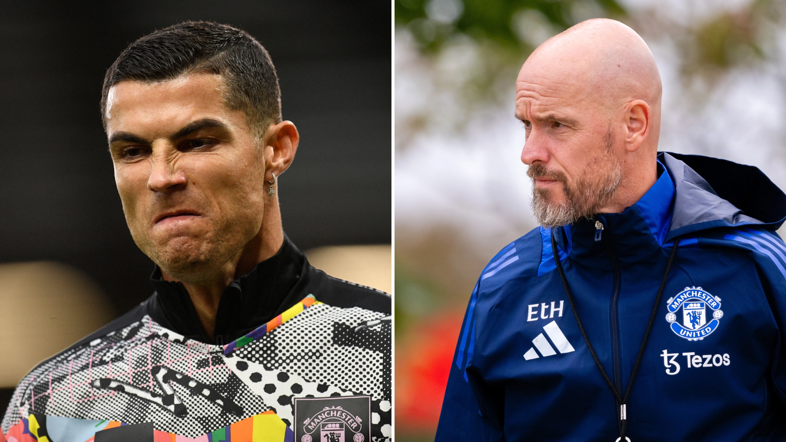 Man United coach says Erik ten Hag was right to axe Cristiano Ronaldo as he 'didn't meet his standards' while at the club