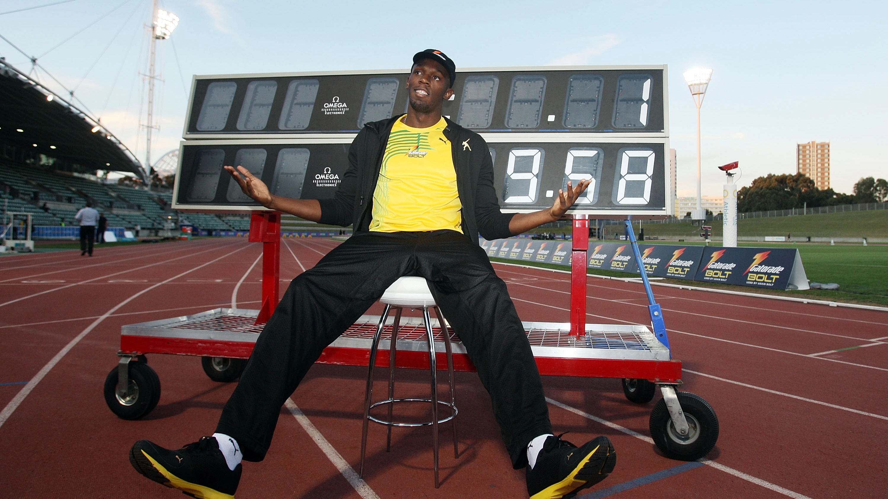 Usain Bolt vs Gout Gout has a clear winner for one Olympic gold medal winning sprinter