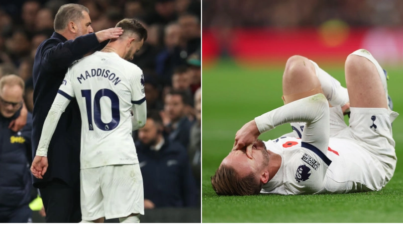 Tottenham suffer huge James Maddison injury blow as Ange Postecoglou confirms lengthy absence