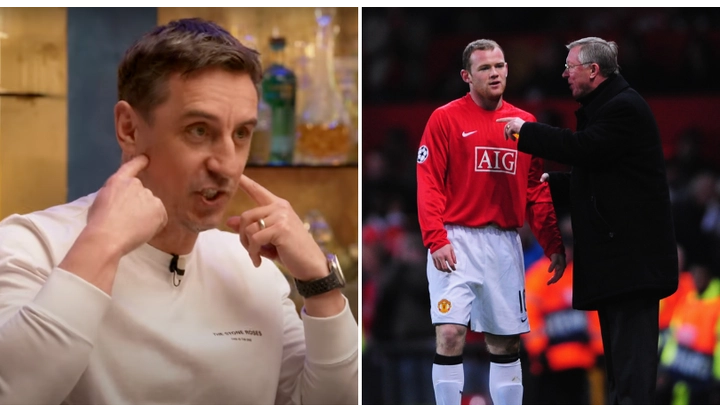 Gary Neville says Sir Alex Ferguson would scream at Wayne Rooney '15 to 20 times' for making same mistake