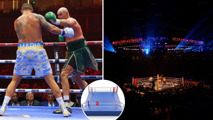 Boxing fans are only just realising why it's called a 'ring' instead of a 'square' ahead of Tyson Fury vs Oleksandr Usyk rematch