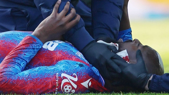 Jean-Philippe Mateta issues statement after being taken to hospital following 'horror challenge' from Millwall goalkeeper