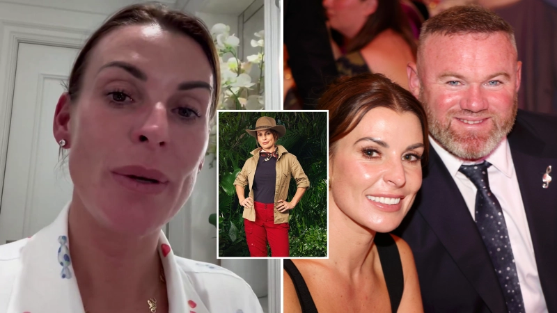 Wayne Rooney reacts as wife Coleen reveals list of instructions for him to follow while she's in I'm A Celeb