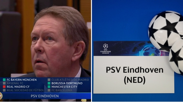 Fans confused as Real Madrid banned from drawing PSV in Champions League despite not being from same group
