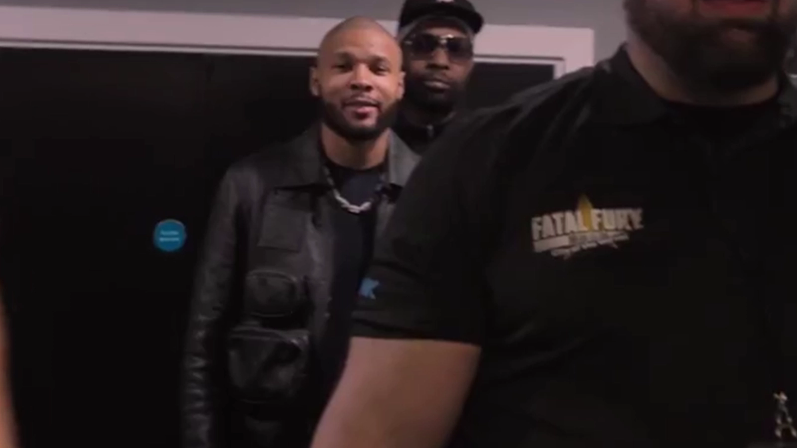 Chris Eubank Jr and Conor Benn clash in lift as unseen footage of altercation emerges after egg slap