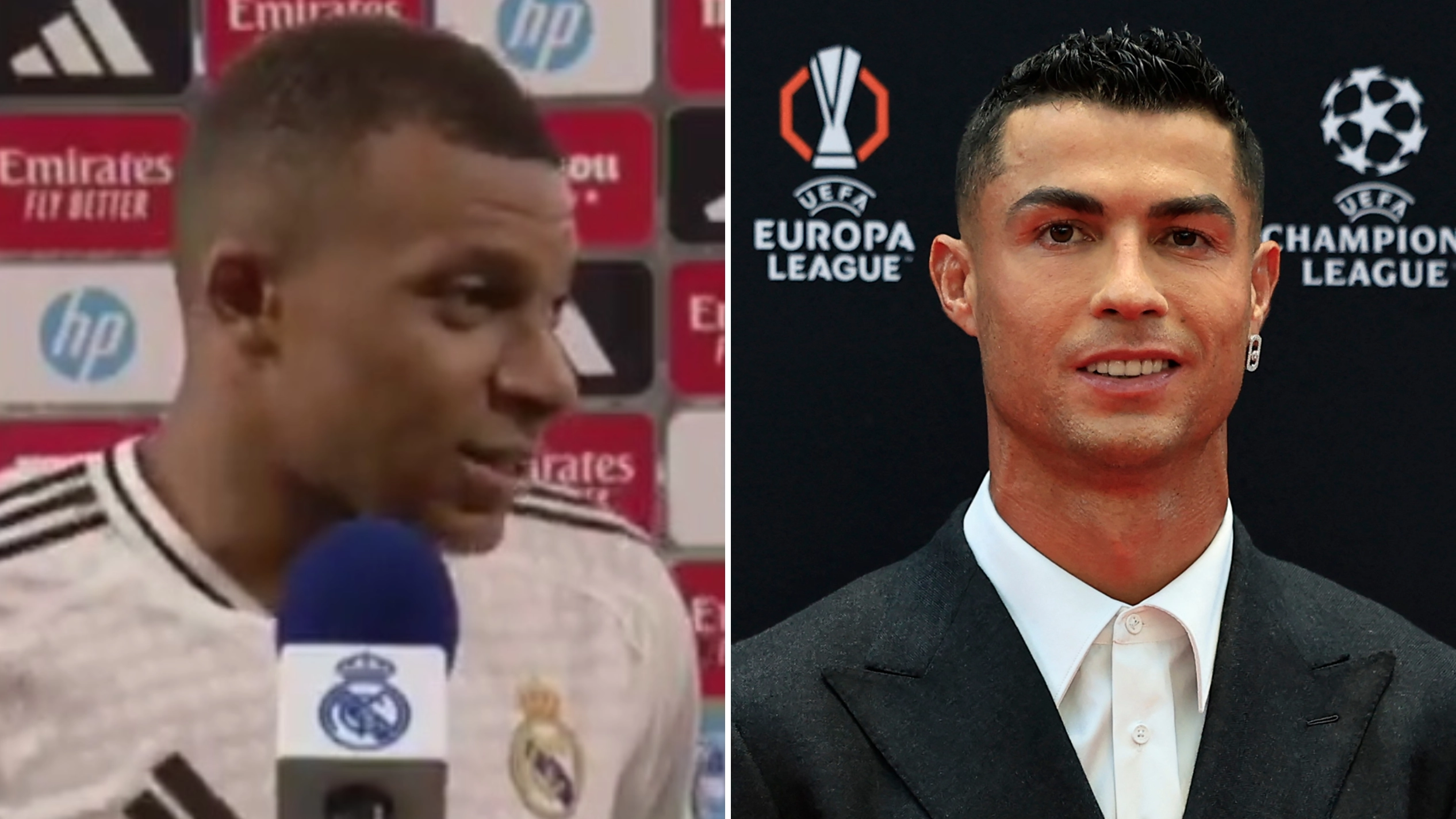 Kylian Mbappe gave the coldest response when asked about Cristiano Ronaldo after his first Real Madrid goals