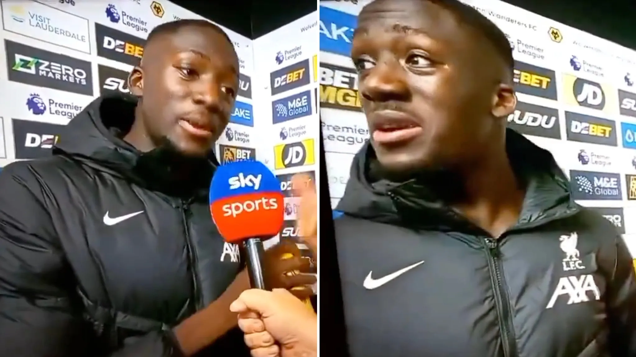 Ibrahima Konate calls out Gary Neville after he gives Liverpool teammate Man of the Match instead of him