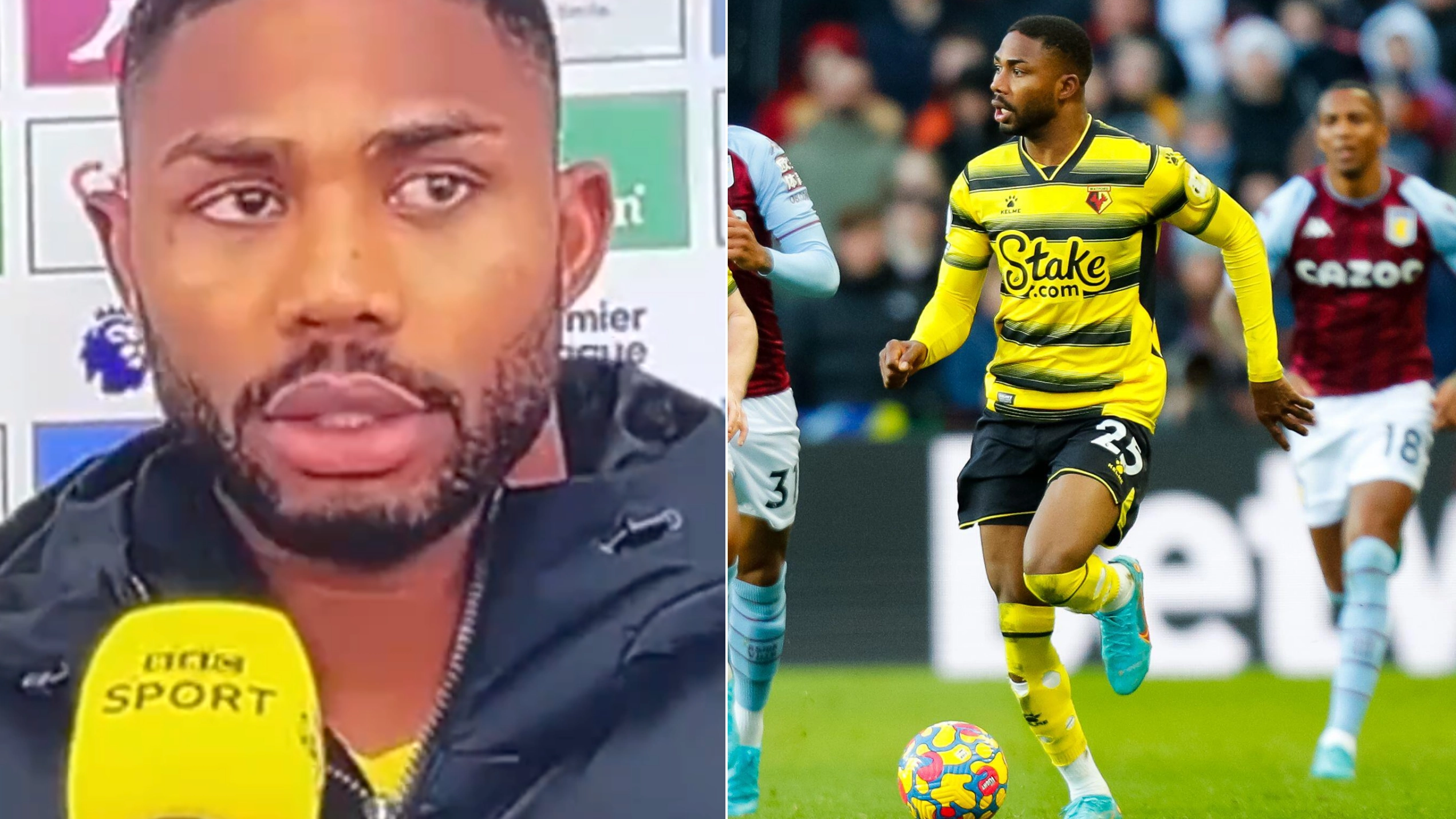 Emmanuel Dennis Said Watford Are In A 'F***ed Up Situation' On TV