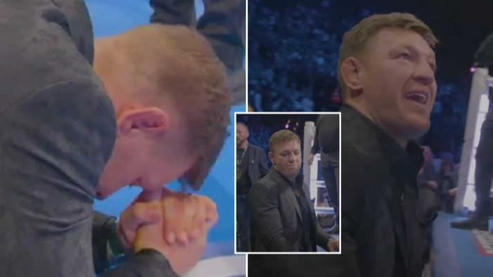 Conor McGregor's heartbreaking reaction after Katie Taylor's UFC defeat to Chantelle Cameron
