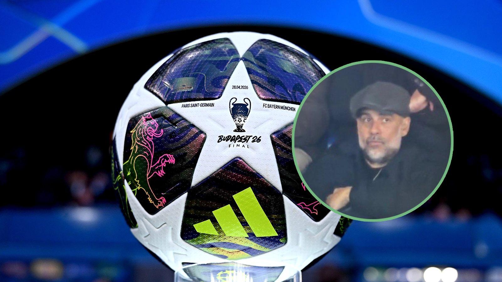 Fans shocked at the game Pep Guardiola was at while everyone was watching the Champions League