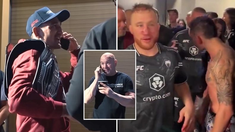 What Max Holloway said to Justin Gaethje in private phone call minutes after UFC 300 knockout
