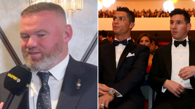 Wayne Rooney makes feelings clear on who was more talented out of Cristiano Ronaldo and Lionel Messi