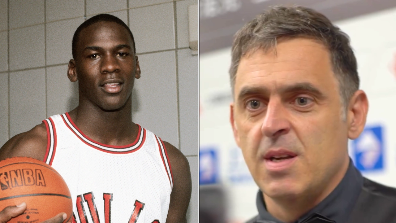 Ronnie O'Sullivan names Michael Jordan and one other huge star as two of the sporting GOATs