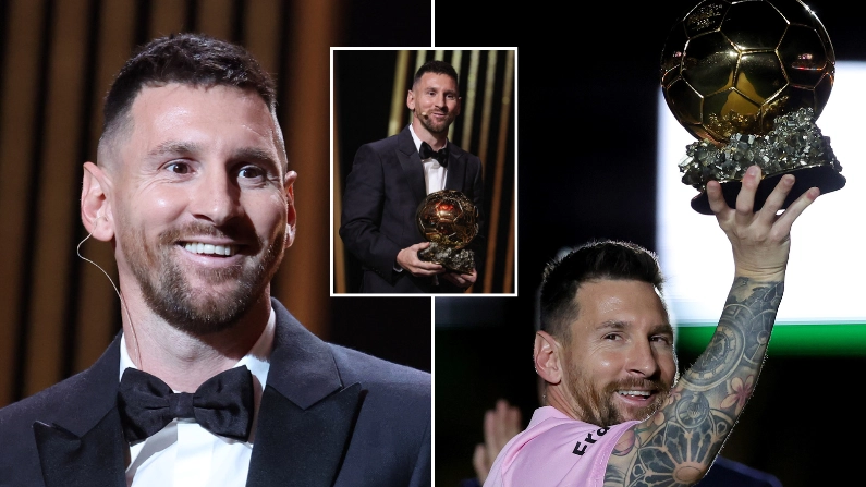 Lionel Messi has already given away his eighth Ballon d'Or trophy in brilliant gesture that sums up the man