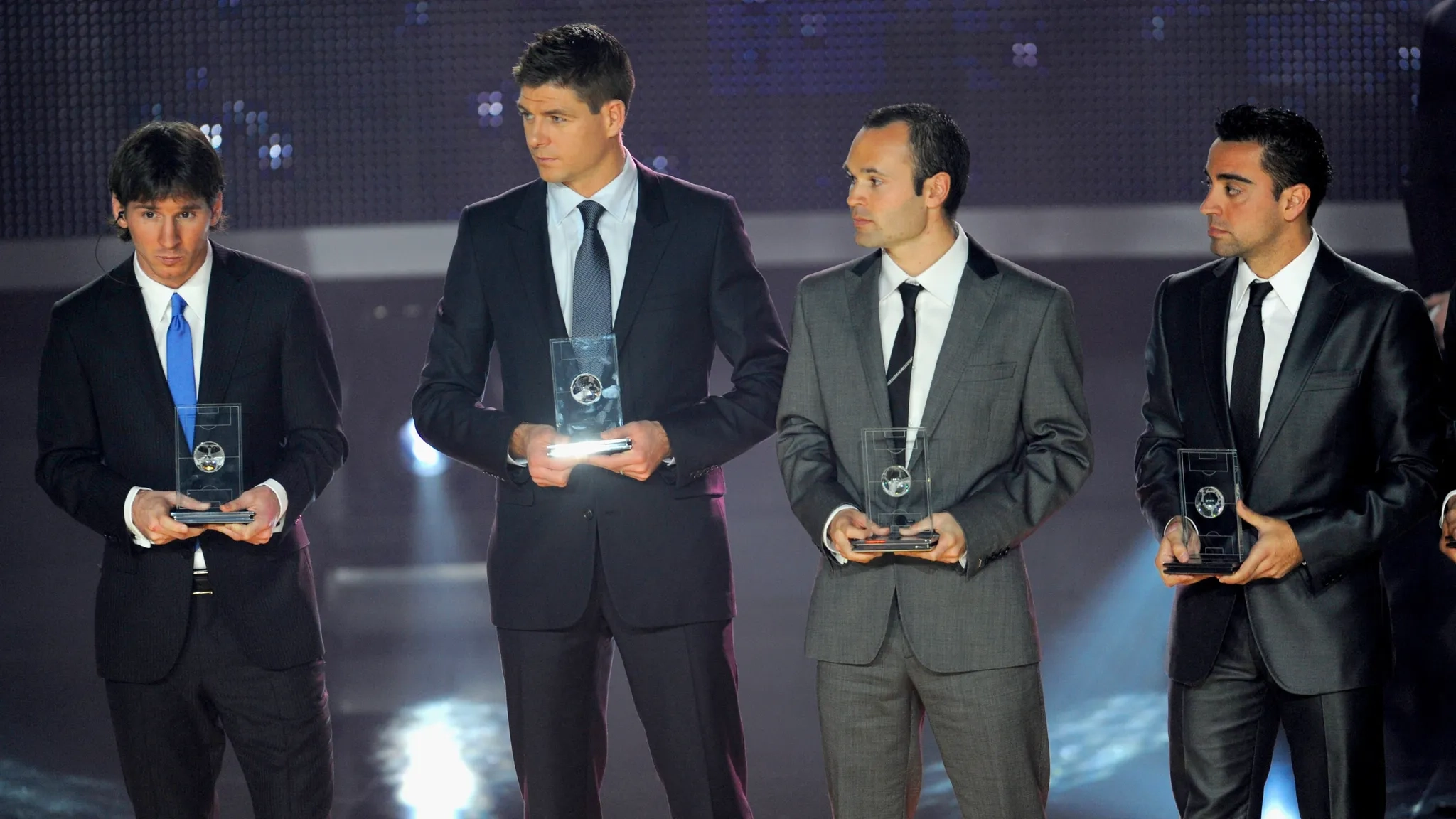 Steven Gerrard claimed England player was 'better' than Lionel Messi in year he won second Ballon d'Or
