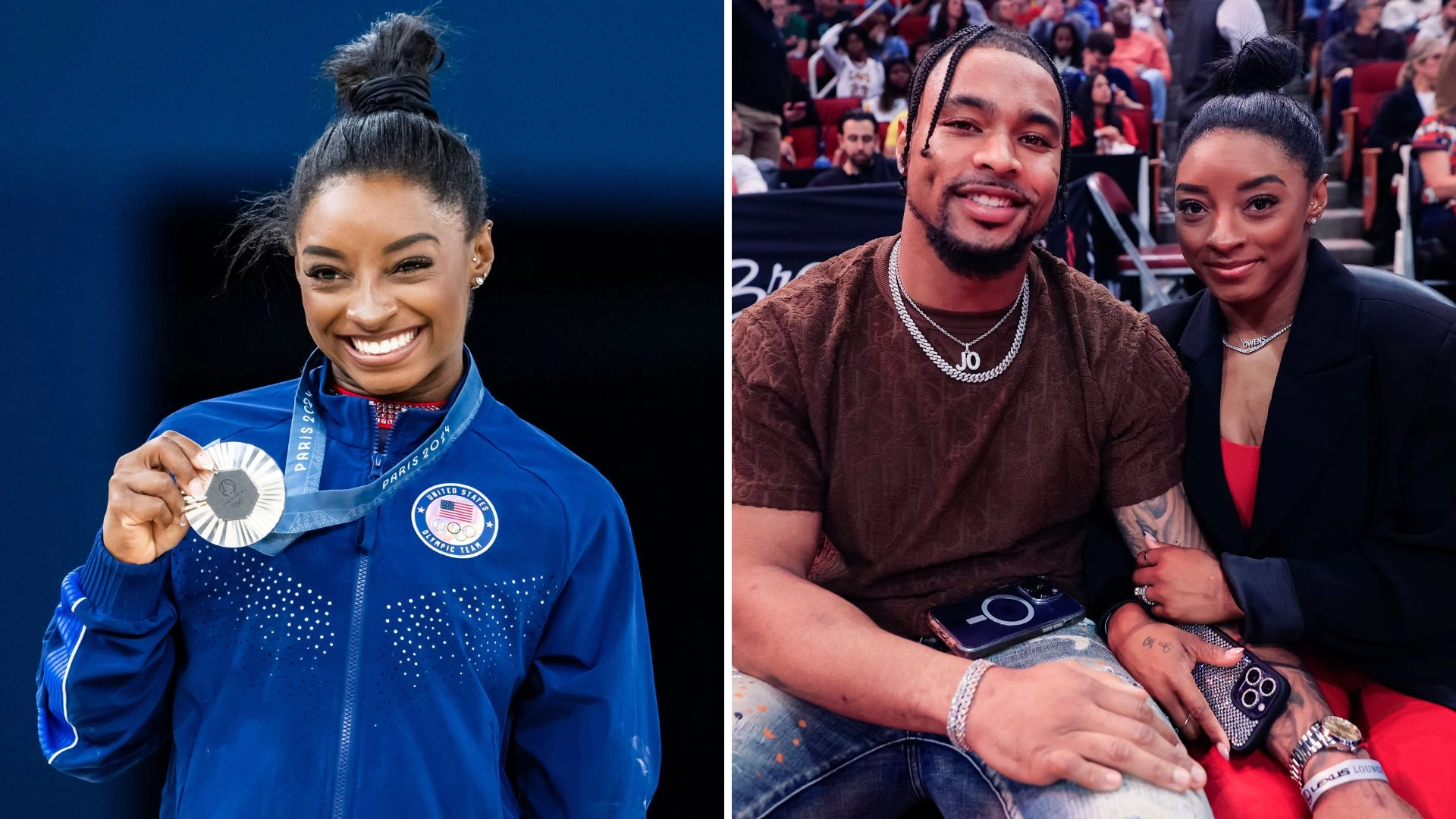 Simone Biles revealed the DMs she sent husband Jonathan Owens that kickstarted relationship with NFL star