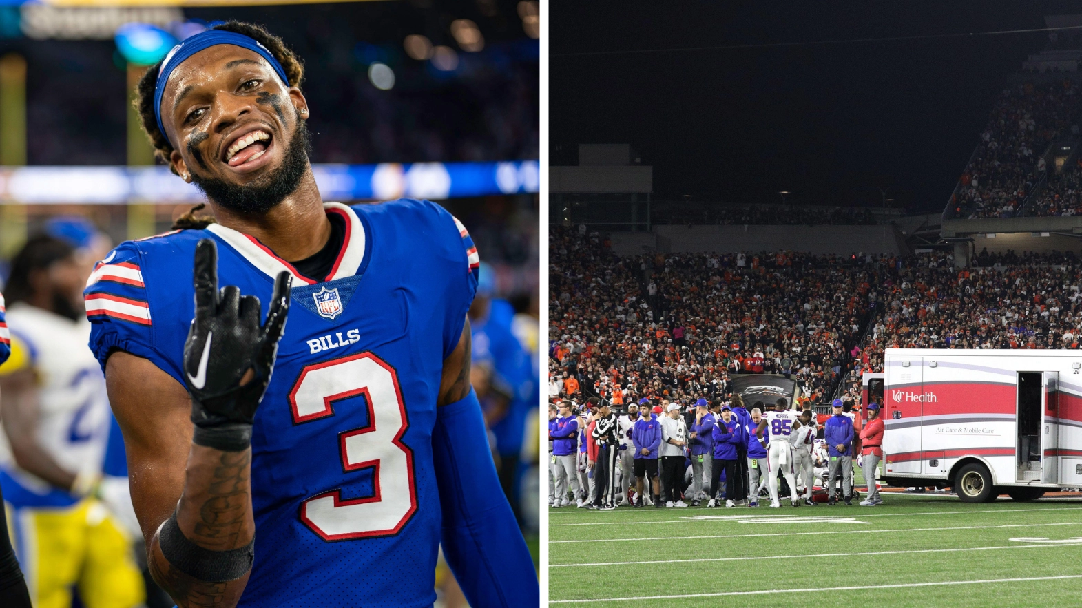 Damar Hamlin’s family thank first responders who did CPR on him after he collapsed mid-game