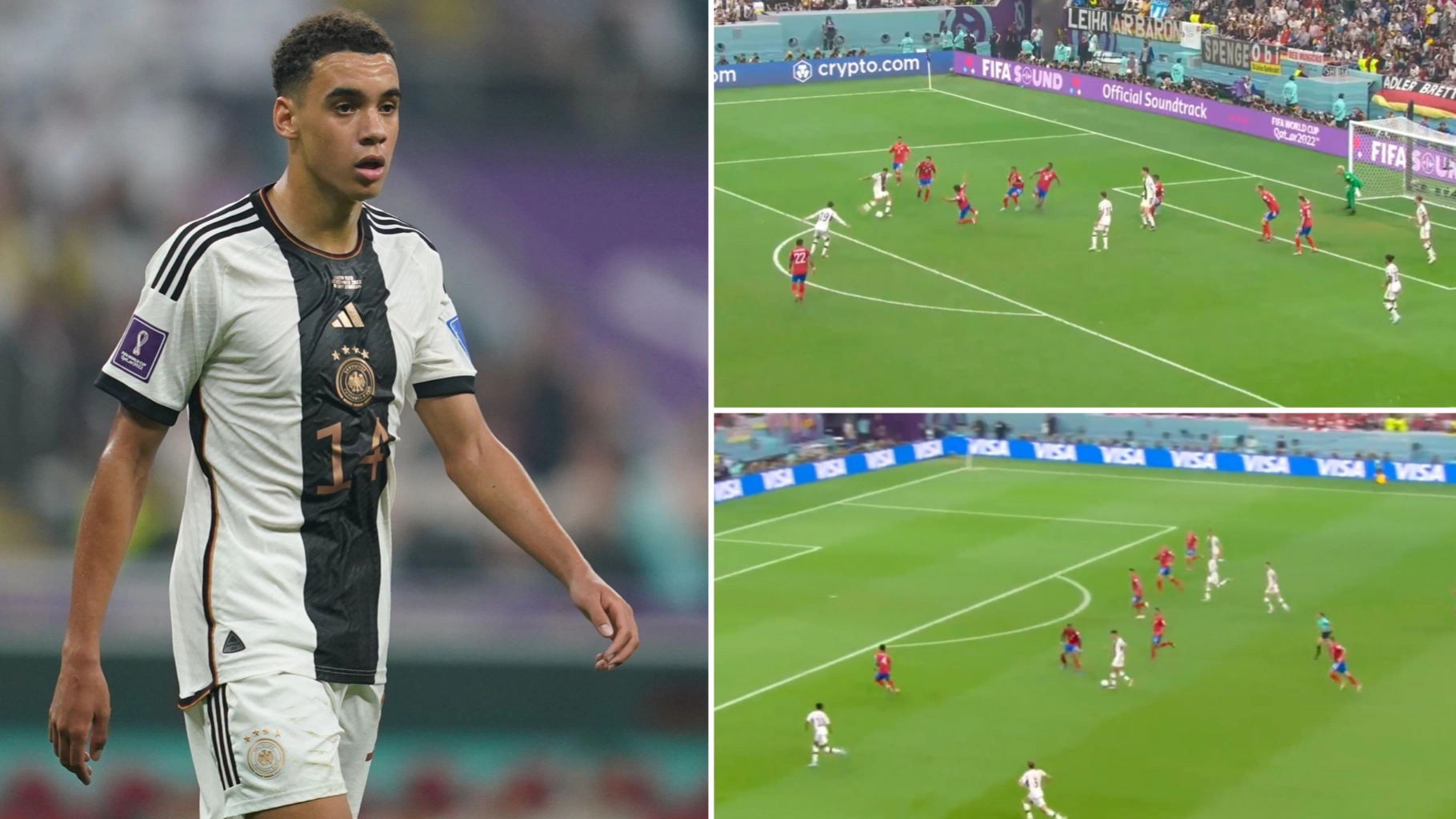 Don’t let Germany’s elimination overshadow Jamal Musiala running the show vs Costa Rica, he was unplayable