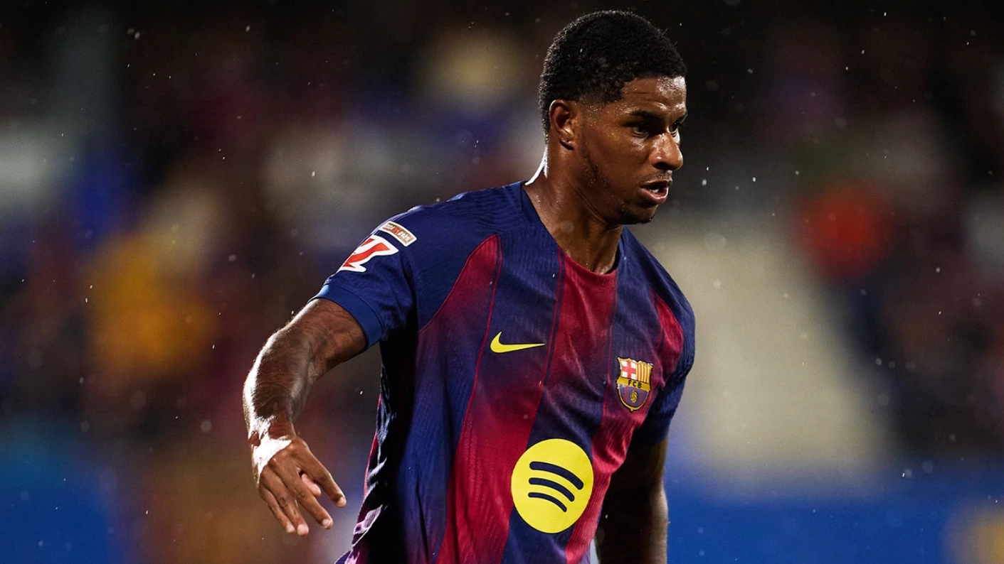 Marcus Rashford Posts Response After Hansi Flick Drops Him for Breaking Rule