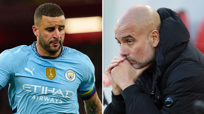 Kyle Walker issues bold statement to Man City fans on Instagram after being called out after Liverpool defeat