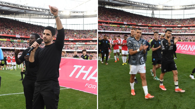 Arsenal's longest-serving player explains why he refused to join lap of honour after last game