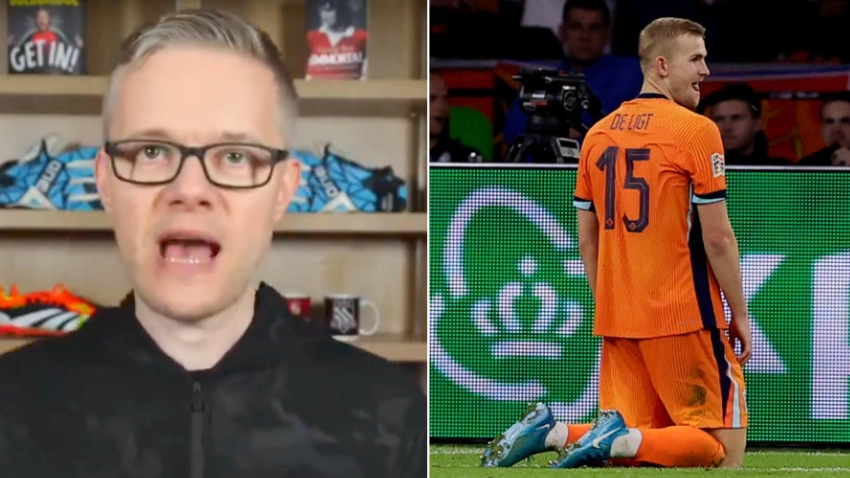 Mark Goldbridge shares wild Matthijs de Ligt theory which nobody else has shared yet after Netherlands mistake