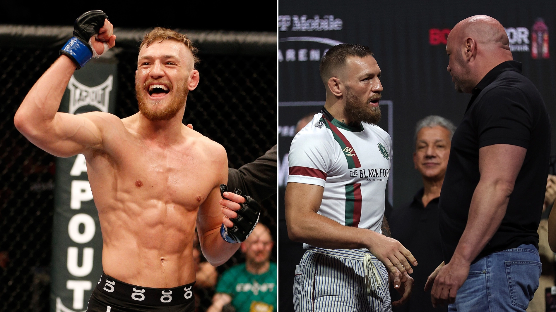 Conor McGregor's first-ever tweet to Dana White from before he was in the UFC resurfaces