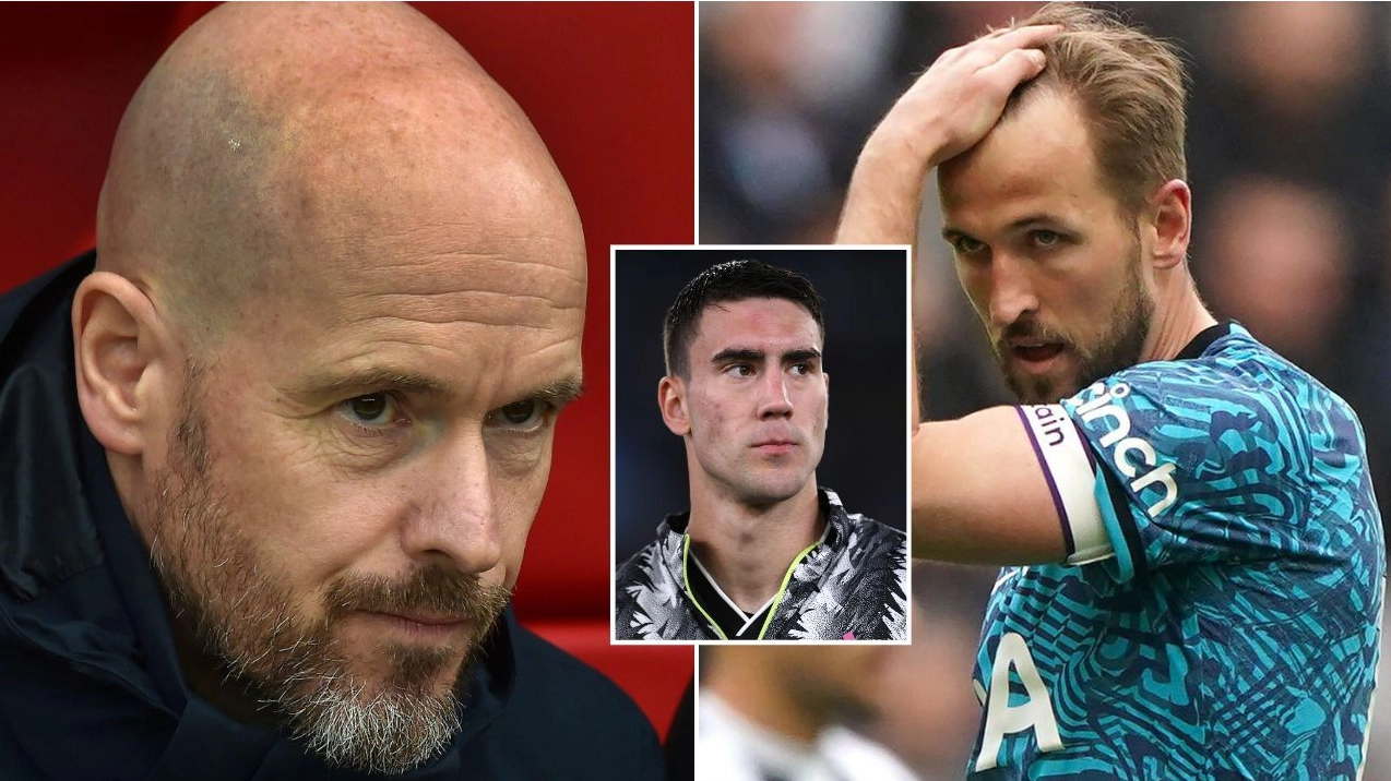 Man Utd draw up five-man shortlist of Harry Kane alternatives with Tottenham striker 'not on the market'