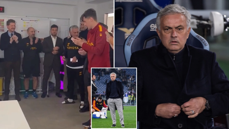 Jose Mourinho left bitter nine-word note to players in their dressing room after they got him sacked