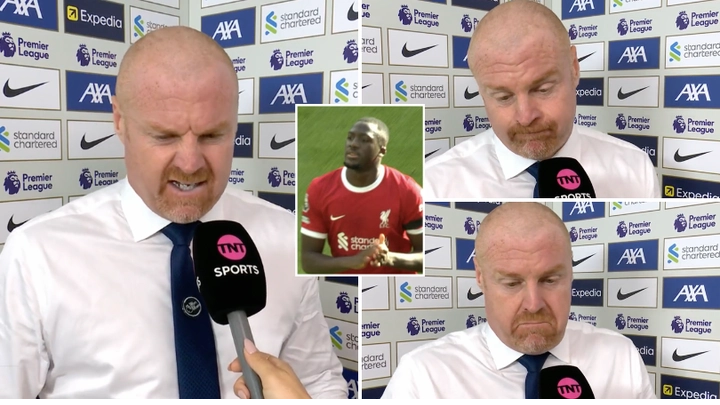 Sean Dyche blasts officials over Ibrahima Konate decision in furious interview after Merseyside derby