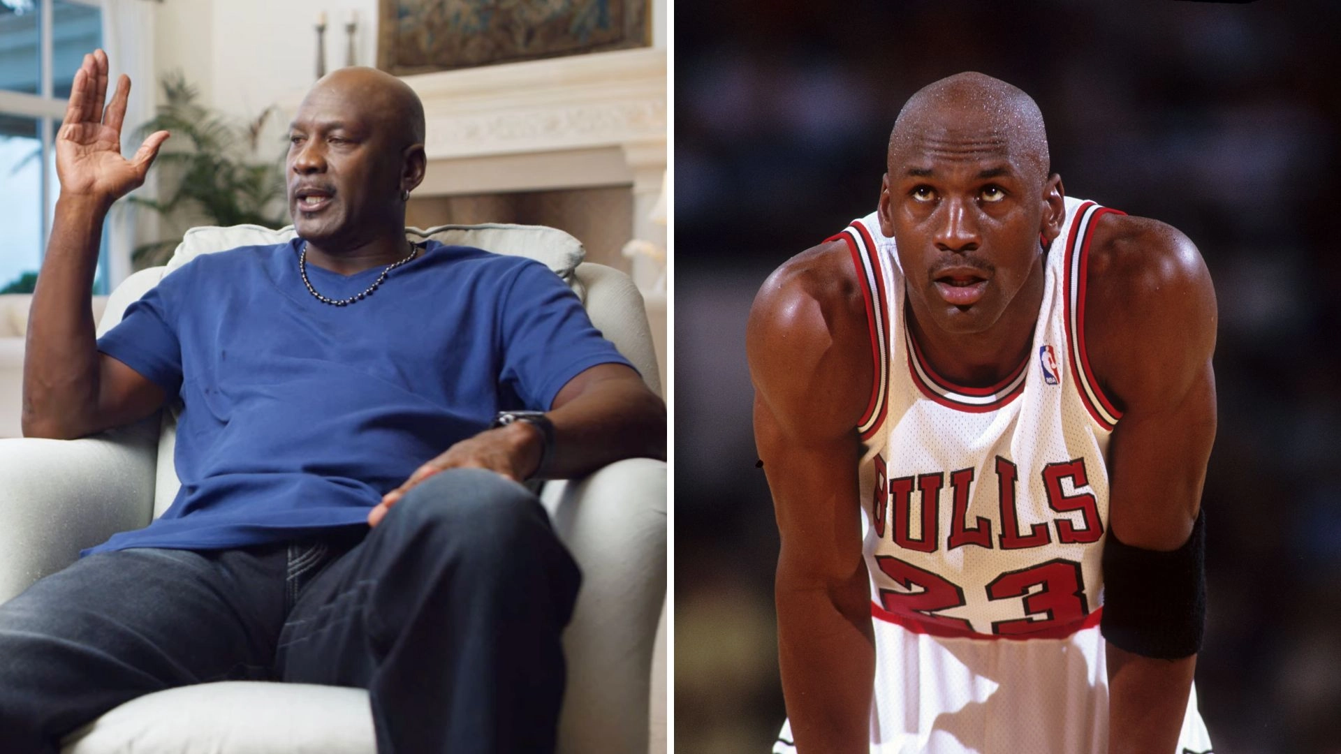 Michael Jordan broke down in tears and called for interview to be stopped in heartbreaking moment