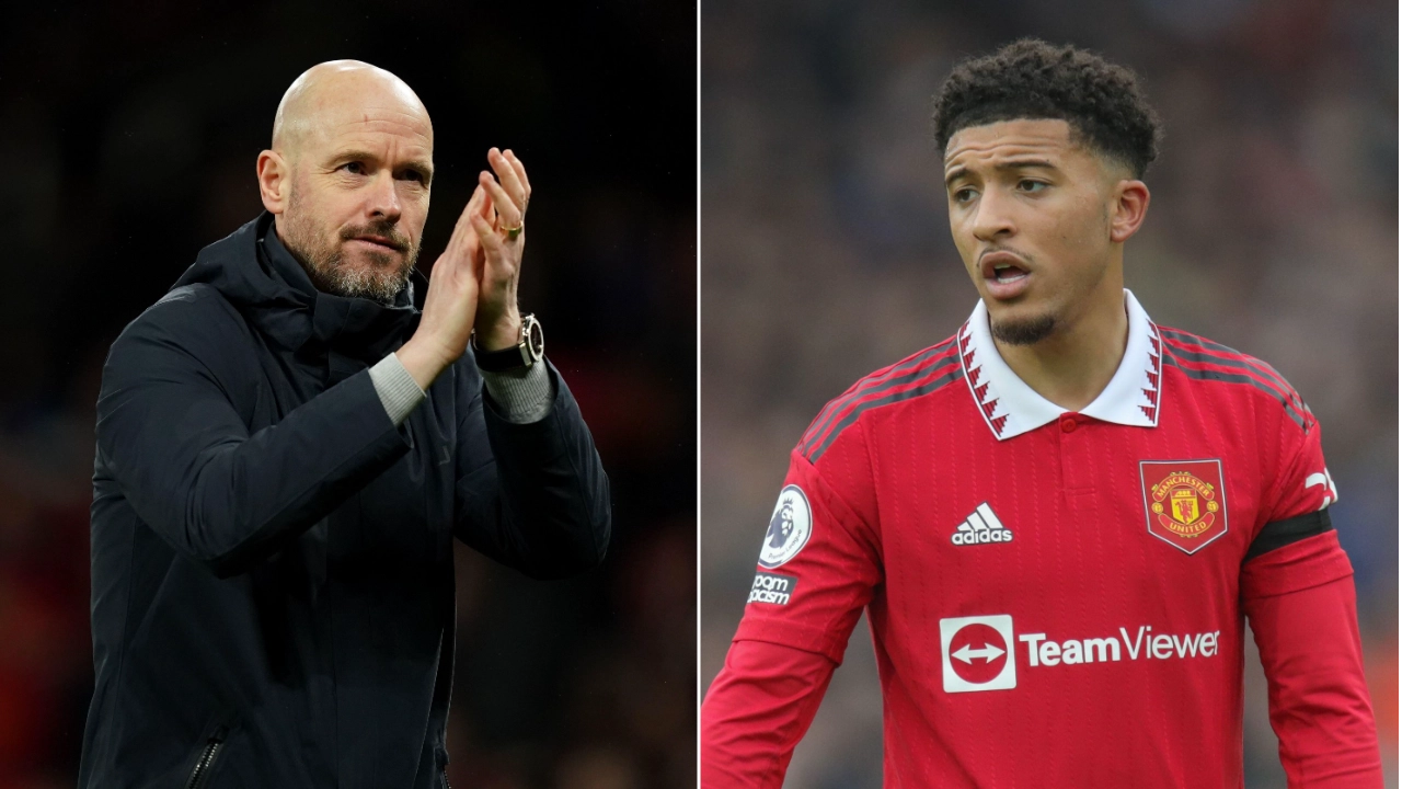 Erik ten Hag gives Jadon Sancho update with Man Utd winger a doubt for Liverpool clash