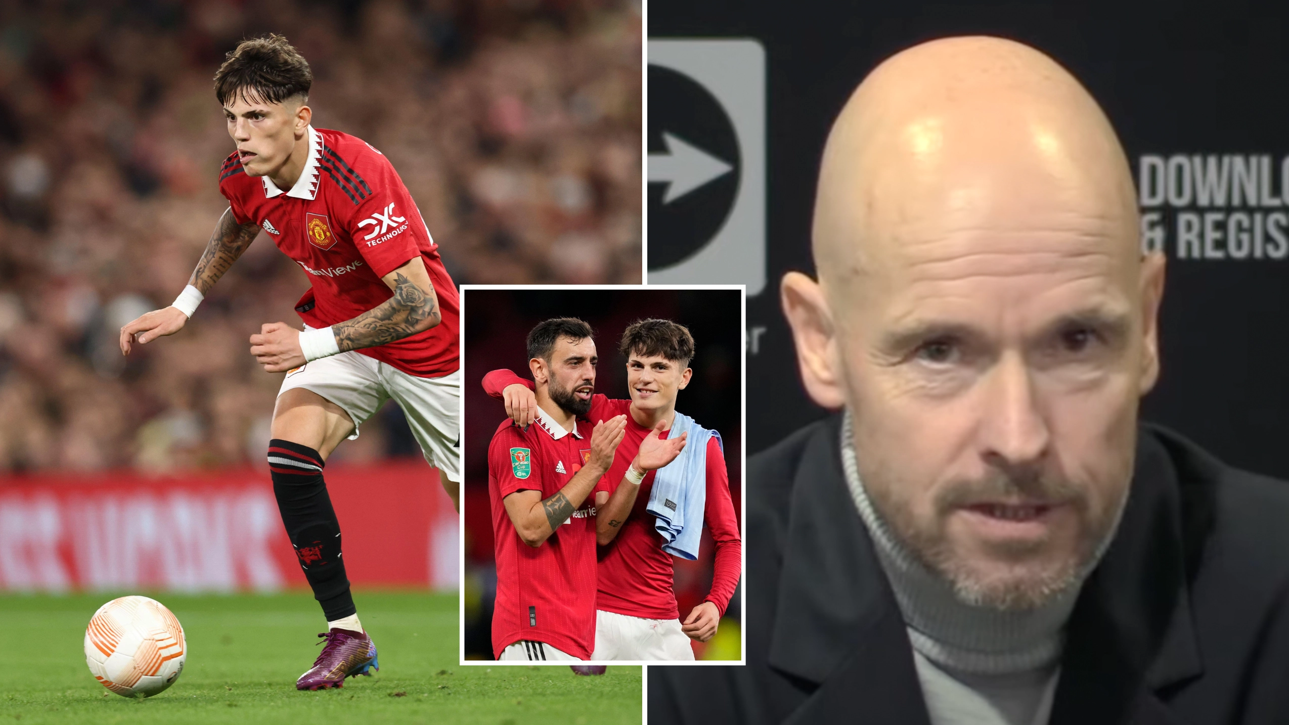 Alejandro Garnacho warned about his attitude at Man Utd by Erik ten Hag