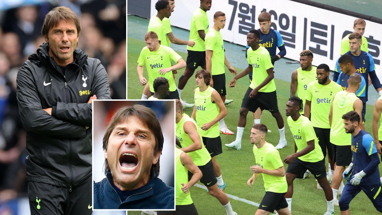 Tottenham boss Antonio Conte has 'banished' FOUR senior players from his squad