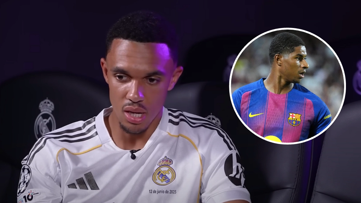 Trent Alexander-Arnold has made his feelings clear on Marcus Rashford ahead of Real Madrid vs Barcelona reunion