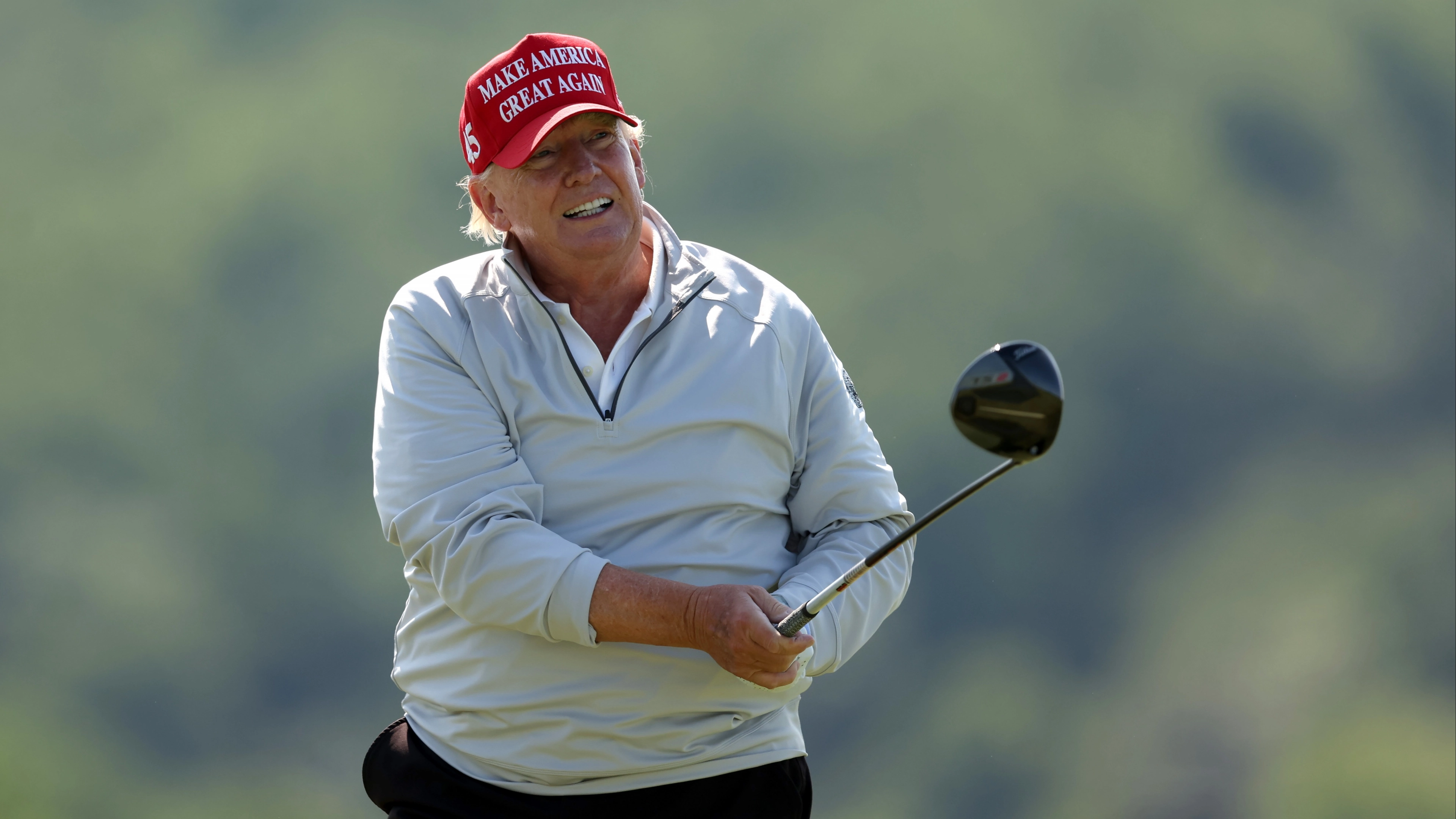 Donald Trump's Golf Shot Has Got Everyone Talking Amid Cheat Allegations
