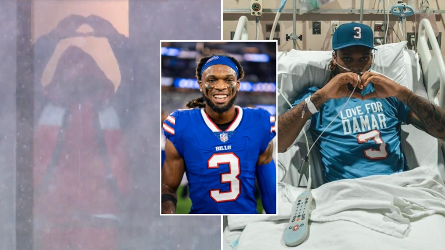 The reaction to Damar Hamlin returning to Buffalo Bills' stadium is as emotional as it gets