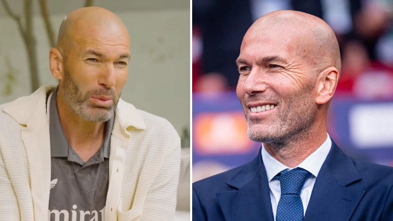 Zinedine Zidane once named two Premier League legends in his top three 'favourite' players 