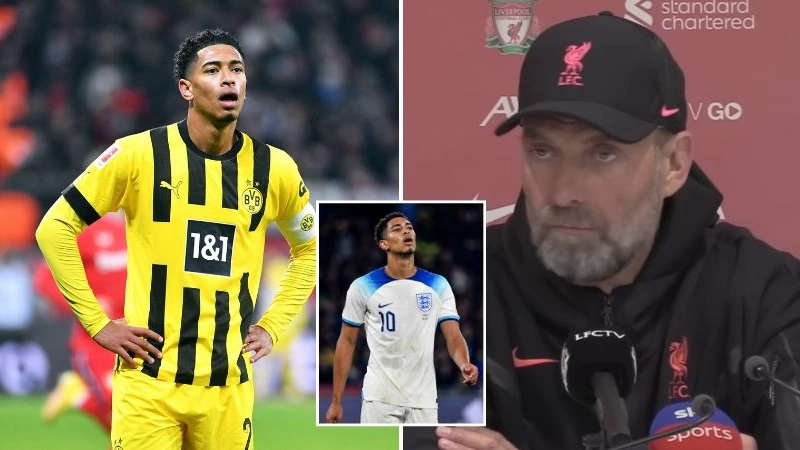 "Why would we…" – Liverpool boss Jurgen Klopp responds to Jude Bellingham reports with 'Ferrari' claim