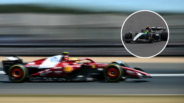 Lewis Hamilton's fastest Silverstone lap time in Ferrari compared to 2024 Mercedes speaks volumes